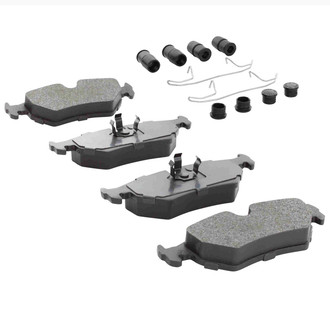 Quality-Built® - Black Series New Semi-Metallic Rear Disc Brake Pads