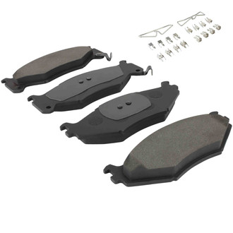 Quality-Built® - Black Series New Semi-Metallic Front Disc Brake Pads