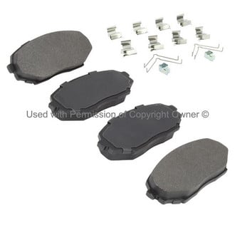 Quality-Built® - Black Series New Ceramic Front Disc Brake Pads