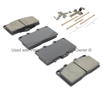 Quality-Built® - Black Series Semi-Metallic Brake Pads