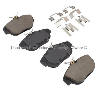 Quality-Built® - Black Series New Ceramic Front Disc Brake Pads