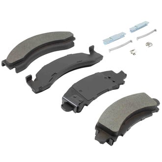 Quality-Built® - Black Series New Semi-Metallic Rear Disc Brake Pads