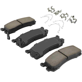 Quality-Built® - Black Series New Ceramic Rear Disc Brake Pads