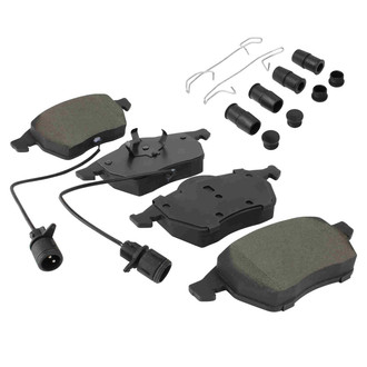 Quality-Built® - Black Series New Semi-Metallic Front Disc Brake Pads