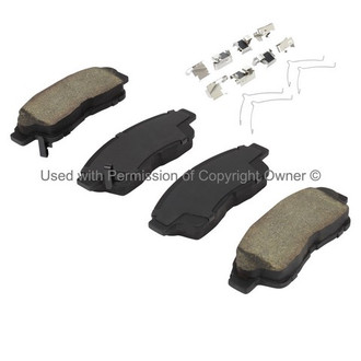 Quality-Built® - Black Series New Ceramic Front Disc Brake Pads