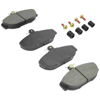 Quality-Built® - Black Series New Semi-Metallic Front Disc Brake Pads
