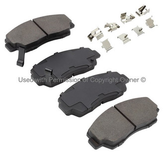 Quality-Built® - Black Series New Semi-Metallic Front Disc Brake Pads