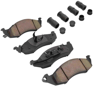 Quality-Built® - Black Series New Semi-Metallic Front Disc Brake Pads