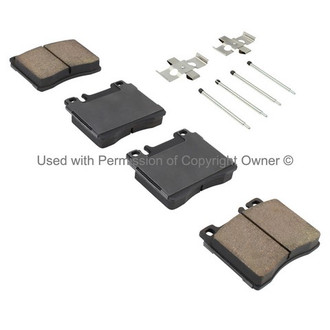 Quality-Built® - Black Series New Ceramic Front Disc Brake Pads