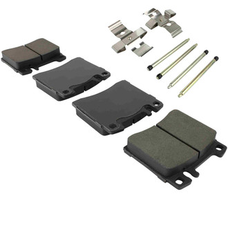 Quality-Built® - Black Series New Semi-Metallic Front Disc Brake Pads