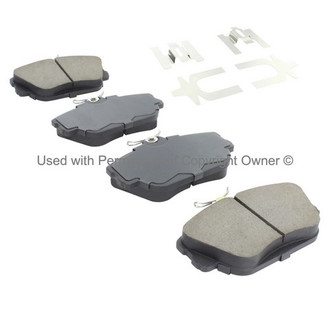 Quality-Built® - Black Series New Ceramic Front Disc Brake Pads
