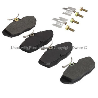 Quality-Built® - Black Series New Ceramic Rear Disc Brake Pads