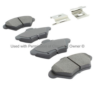 Quality-Built® - Black Series New Ceramic Front Disc Brake Pads