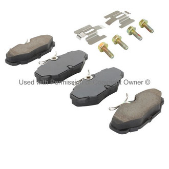 Quality-Built® - Black Series New Ceramic Rear Disc Brake Pads