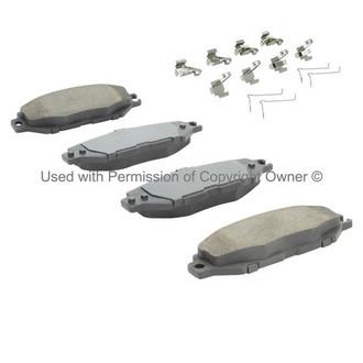 Quality-Built® - Black Series New Ceramic Rear Disc Brake Pads
