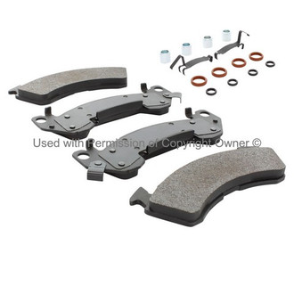Quality-Built® - Black Series Semi-Metallic Brake Pads