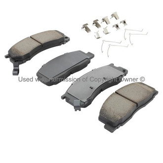 Quality-Built® - Black Series New Ceramic Front Disc Brake Pads