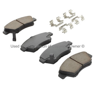 Quality-Built® - Black Series New Ceramic Front Disc Brake Pads