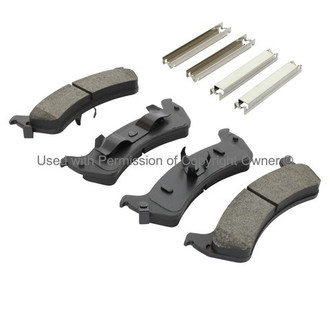 Quality-Built® - Black Series New Semi-Metallic Rear Disc Brake Pads