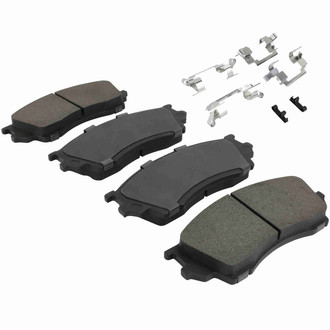 Quality-Built® - Black Series Semi-Metallic Brake Pads