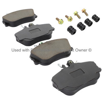 Quality-Built® - Black Series New Semi-Metallic Front Disc Brake Pads