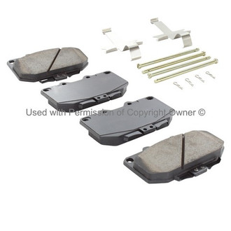 Quality-Built® - Black Series New Semi-Metallic Front Disc Brake Pads