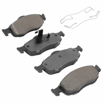 Quality-Built® - Black Series New Semi-Metallic Front Disc Brake Pads