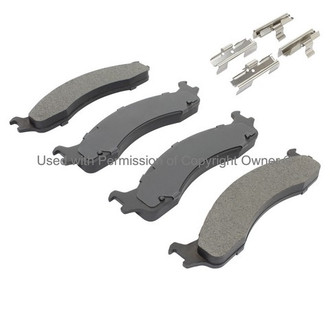 Quality-Built® - Black Series New Semi-Metallic Front Disc Brake Pads