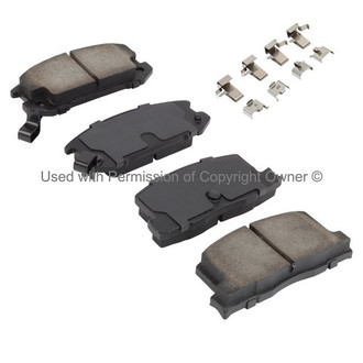 Quality-Built® - Black Series New Ceramic Rear Disc Brake Pads