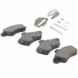 Quality-Built® - Black Series New Semi-Metallic Rear Disc Brake Pads