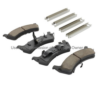 Quality-Built® - Black Series New Ceramic Rear Disc Brake Pads