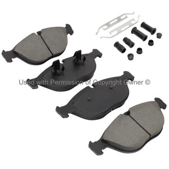 Quality-Built® - Black Series New Semi-Metallic Disc Brake Pads