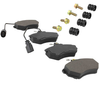 Quality-Built® - Black Series New Semi-Metallic Front Disc Brake Pads