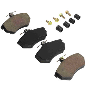 Quality-Built® - Black Series Semi-Metallic Brake Pads