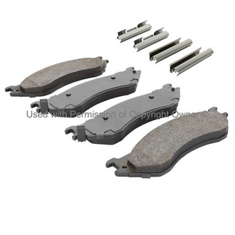 Quality-Built® - Black Series New Semi-Metallic Front Disc Brake Pads