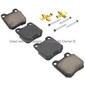 Quality-Built® - Black Series New Ceramic Rear Disc Brake Pads