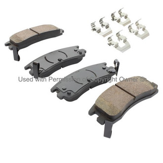 Quality-Built® - Black Series New Ceramic Rear Disc Brake Pads