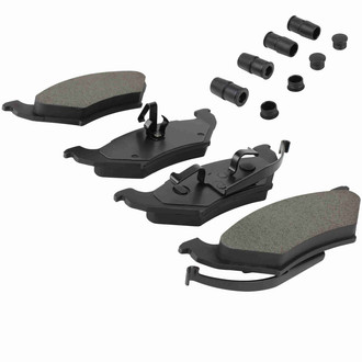 Quality-Built® - Black Series New Semi-Metallic Rear Disc Brake Pads
