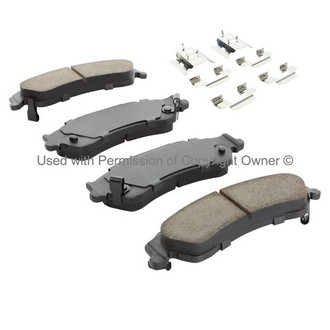 Quality-Built® - Black Series New Ceramic Rear Disc Brake Pads