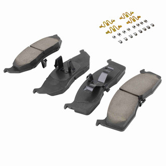Quality-Built® - Black Series Semi-Metallic Brake Pads