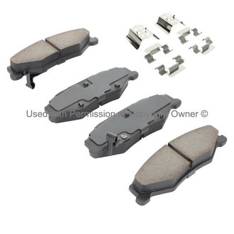 Quality-Built® - Black Series New Ceramic Rear Disc Brake Pads