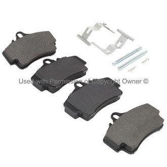 Quality-Built® - Black Series New Semi-Metallic Rear Disc Brake Pads
