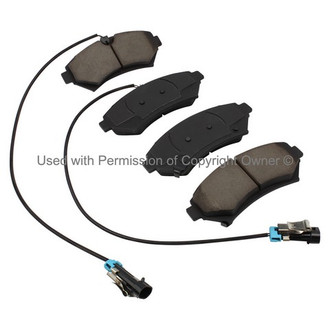 Quality-Built® - Black Series New Ceramic Front Disc Brake Pads