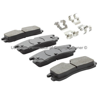 Quality-Built® - Black Series New Semi-Metallic Rear Disc Brake Pads