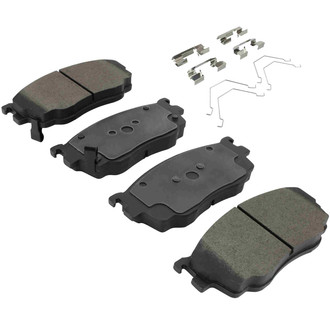 Quality-Built® - Black Series New Semi-Metallic Front Disc Brake Pads