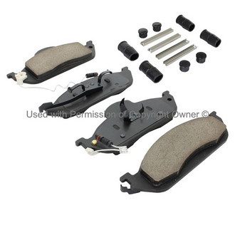Quality-Built® - Black Series New Ceramic Front Disc Brake Pads