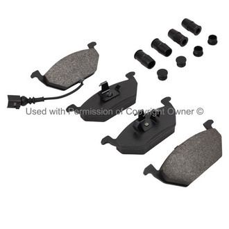 Quality-Built® - Black Series New Semi-Metallic Disc Brake Pads