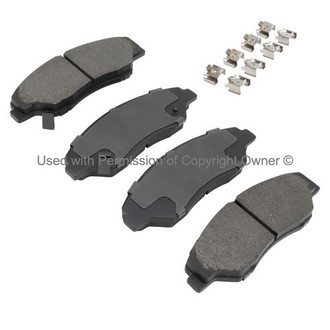 Quality-Built® - Black Series New Semi-Metallic Front Disc Brake Pads