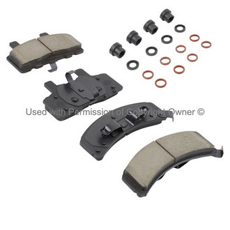 Quality-Built® - Black Series New Ceramic Front Disc Brake Pads