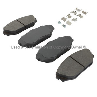 Quality-Built® - Black Series New Ceramic Front Disc Brake Pads
